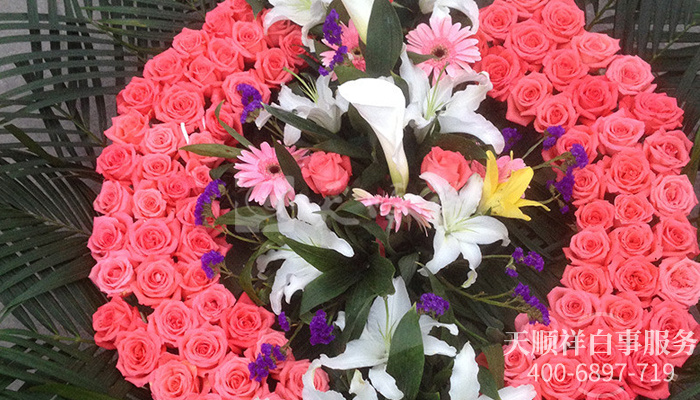 鲜花花圈 鲜花花圈